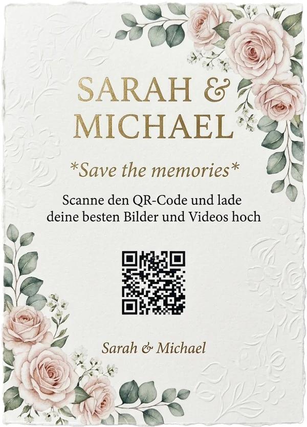 Make the QR code visible to your guests